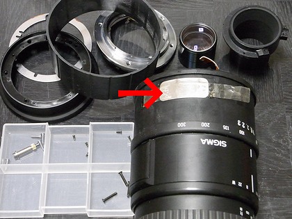 続・SIGMA 70-300mm F4-5.6 DL MACROを全域マクロに改造する: ガジェット連絡帳